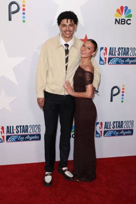 Los Angeles Clippers And Comcast NBCUniversal s NBA All-Star Legendary Tip-Off Celebration Kobe Sanders at the Los Angeles Clippers And Comcast NBCUniversal s National Basketball Association (NBA) All-Star Legendary Tip-Off Celebration held at the Los Angeles County Museum of Art (LACMA) on February 13, 2026 in Miracle Mile, Los Angeles, California, United States., Credit:Xavier Collin Avalon USA, Los Angeles  Copyright: xXavierxCollinx xAvalonx 1074868875