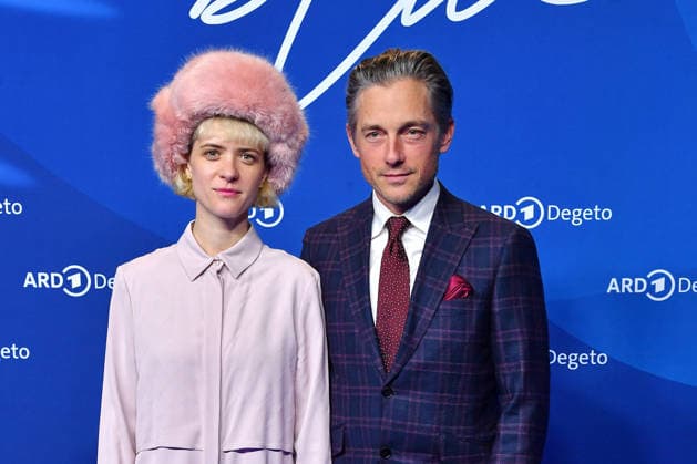 Liv Lisa Fries and Volker Bruch at the ARD BLUE HOUR reception at the 76th Berlin International Film Festival on 13 02 26