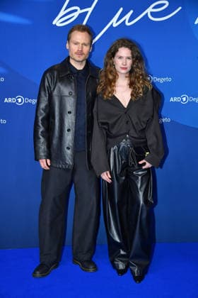 Anton Spieker and Marlene Tanczik at the ARD BLUE HOUR reception at the 76th Berlin International Film Festival on 13 02 26