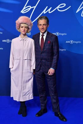 Liv Lisa Fries and Volker Bruch at the ARD BLUE HOUR reception at the 76th Berlin International Film Festival on 13 02 26
