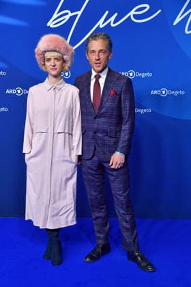 Liv Lisa Fries and Volker Bruch at the ARD BLUE HOUR reception at the 76th Berlin International Film Festival on 13 02 26