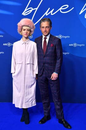 Liv Lisa Fries and Volker Bruch at the ARD BLUE HOUR reception at the 76th Berlin International Film Festival on 13 02 26