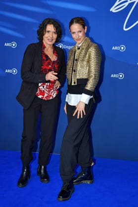Ulrike Folkerts and Lisa Bitter at the ARD BLUE HOUR reception at the 76th Berlin International Film Festival on 13 02 26