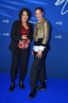 Ulrike Folkerts and Lisa Bitter at the ARD BLUE HOUR reception at the 76th Berlin International Film Festival on 13 02 26