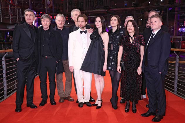 Mark O™Halloran, Barry Ward, Bill Pullman, Grant Gee, Anders Danielsen Lie, Valene Kane, Katie McGrath, Albert Berger, Janine Marmot, guest, Alan Maher at the premiere of the feature film Everybody Digs Bill Evans at the Berlinale 2026 76 Berlin International Film Festival at the Berlinale Palast Berlin, 13 02 2026 Foto:xD.xBedrosianx xFuturexImagex bill_6236