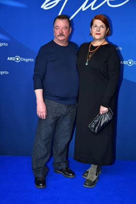 Peter Kurth and Susanne Böwe at the ARD BLUE HOUR reception at the 76th Berlin International Film Festival on 13 02 26