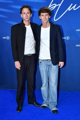 Oskar and Emil Belton at the ARD BLUE HOUR reception at the 76th Berlin International Film Festival on 13 02 26