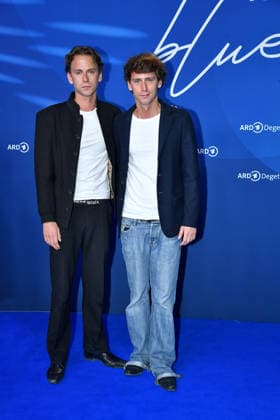Oskar and Emil Belton at the ARD BLUE HOUR reception at the 76th Berlin International Film Festival on 13 02 26
