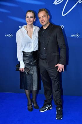 Jana Klinge and Hinnerk Schönemann at the ARD BLUE HOUR reception at the 76th Berlin International Film Festival on 13 02 26