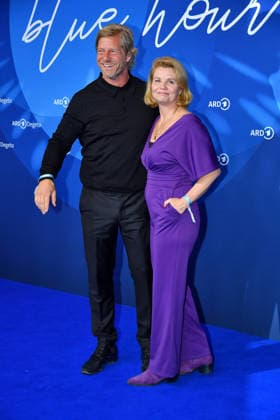 Henning Baum and Annette Frier at the ARD BLUE HOUR reception at the 76th Berlin International Film Festival on 13 02 26