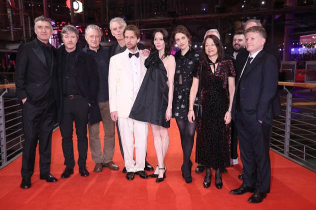 Mark O™Halloran, Barry Ward, Bill Pullman, Grant Gee, Anders Danielsen Lie, Valene Kane, Katie McGrath, Albert Berger, Janine Marmot, guest, Alan Maher at the premiere of the feature film Everybody Digs Bill Evans at the Berlinale 2026 76 Berlin International Film Festival at the Berlinale Palast Berlin, 13 02 2026 Foto:xD.xBedrosianx xFuturexImagex bill_6235