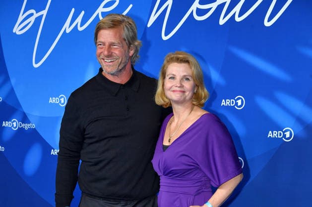Henning Baum and Annette Frier at the ARD BLUE HOUR reception at the 76th Berlin International Film Festival on 13 02 26
