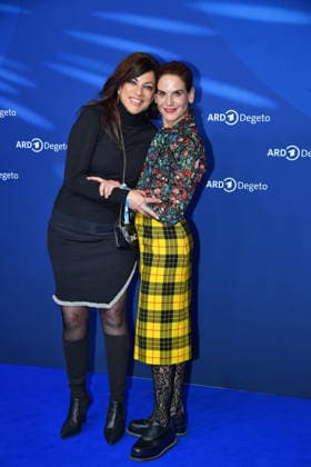 Alice Brauner and Bibiana Beglau at the ARD BLUE HOUR reception at the 76th Berlin International Film Festival on 13 02 26