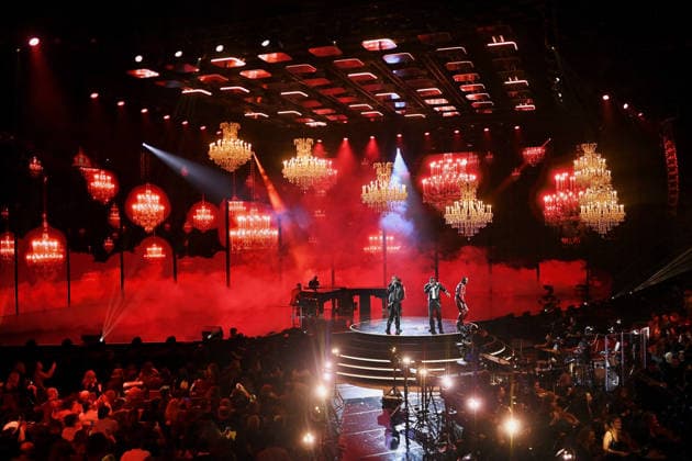 41st Les Victoires De La Musique Award Ceremony - Paris L2B performs during the 41st Les Victoires De La Musique Award Ceremony at La Seine Musicale on February 13, 2026 in Boulogne-Billancourt, France. Photo by Franck Castel ABACAPRESS.COM Paris France  Copyright: xCastelxFranck ABACAx