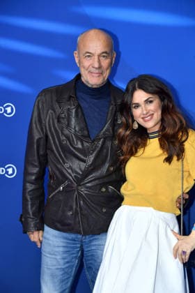 Heiner Lauterbach and Viktoria Lauterbach at the ARD BLUE HOUR reception at the 76th Berlin International Film Festival on 13 02 26