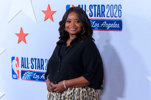 February 13, 2026, Los Angeles, California, USA: Octavia Spencer at the 2026 LA Clippers & Comcast NBCÃ¢â‚¬â ¢s Universal NBA All-Star Legendary Tip-Off Celebration on Friday February 13, 2026 at LACMA in Los Angeles, California. ARIANA RUIZ PI Los Angeles USA - ZUMAp124 20260213_zaa_p124_020 Copyright: xArianaxRuizx