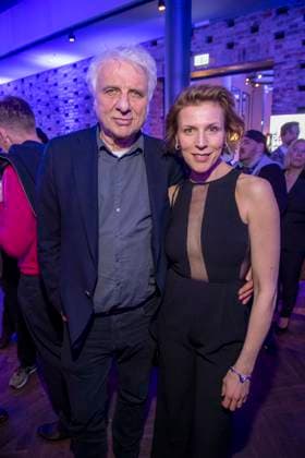 Miroslav Nemec and Franziska Weisz as guests at the party at the ARD Blue Hour 2026 at the Berlinale 2026 at the Hotel Telegraphenamt on Friday February 13, 2026 in Berlin Berlin Germany