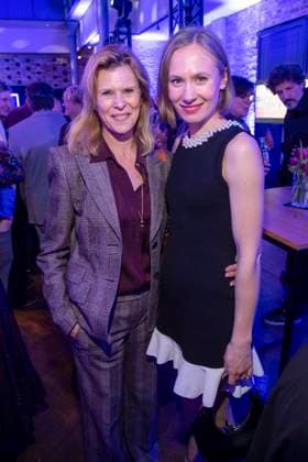 Leslie Malton and Alina Levshin as guests at the party at the ARD Blue Hour 2026 at the Berlinale 2026 at the Hotel Telegraphenamt on Friday February 13, 2026 in Berlin Berlin Germany