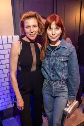 Franziska Weisz and Nora von Waldstaetten as guests at the party at the ARD Blue Hour 2026 at the Berlinale 2026 at Hotel Telegraphenamt on Friday February 13, 2026 in Berlin Berlin Germany