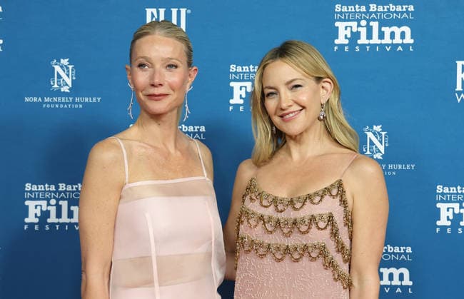 41st Annual Santa Barbara International Film Festival: Arlington Artist Of The Year Award Honoring Kate Hudson 13 February, 2026 - Santa Barbara, California -Gwyneth Paltrow, Kate Hudson. 41st Annual Santa Barbara International Film Festival: Arlington Artist Of The Year Award Honoring Kate Hudson held at Nya Studios in Santa Barbara. Photo Credit: AdMedia Santa Barbara CA United States EDITORIAL USE ONLY  Copyright: xx ADx admphotostwo968768