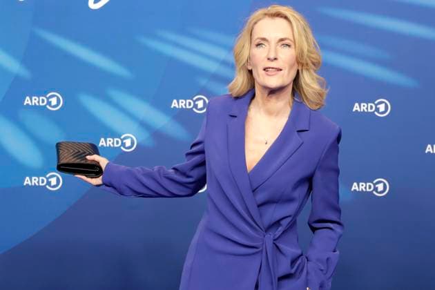 Maria Furtwaengler, at the ARD BLUE HOUR 2026, Party for the 76th Berlin International Film Festival, Berlinale, at the Telegraphenamt in Berlin, Red Carpet,