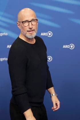 Benno Fuehrmann at the ARD BLUE HOUR 2026, Party for the 76th Berlin International Film Festival, Berlinale, at the Telegraphenamt in Berlin, Red Carpet,