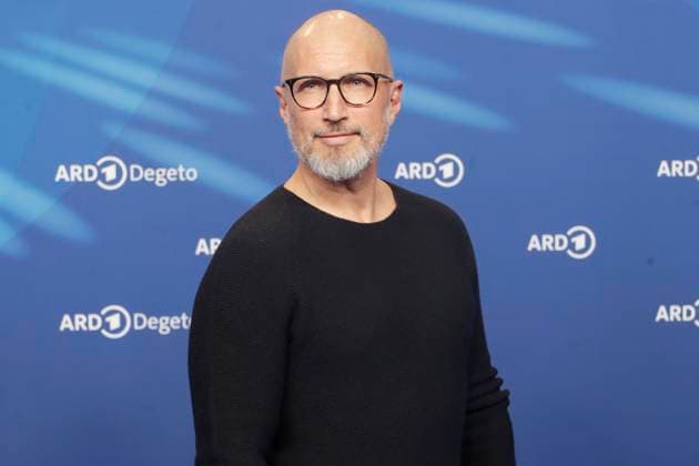 Benno Fuehrmann at the ARD BLUE HOUR 2026, Party for the 76th Berlin International Film Festival, Berlinale, at the Telegraphenamt in Berlin, Red Carpet,