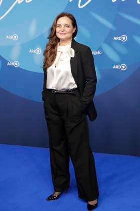 Elisabeth Lanz, at the ARD BLUE HOUR 2026, Party for the 76th Berlin International Film Festival, Berlinale, at the Telegraphenamt in Berlin, Red Carpet,