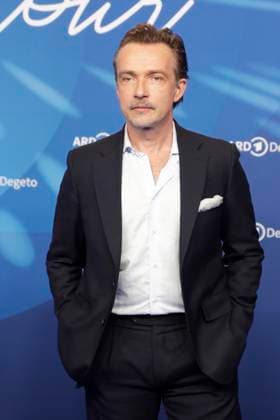 Lucas Gregorowicz, at the ARD BLUE HOUR 2026, Party for the 76th Berlin International Film Festival, Berlinale, at the Telegraphenamt in Berlin, Red Carpet,