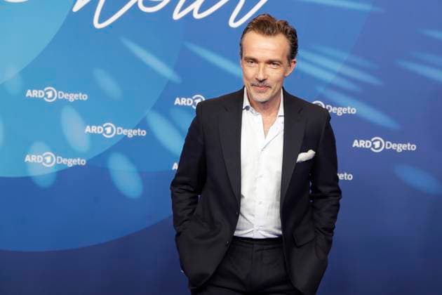 Lucas Gregorowicz, at the ARD BLUE HOUR 2026, Party for the 76th Berlin International Film Festival, Berlinale, at the Telegraphenamt in Berlin, Red Carpet,