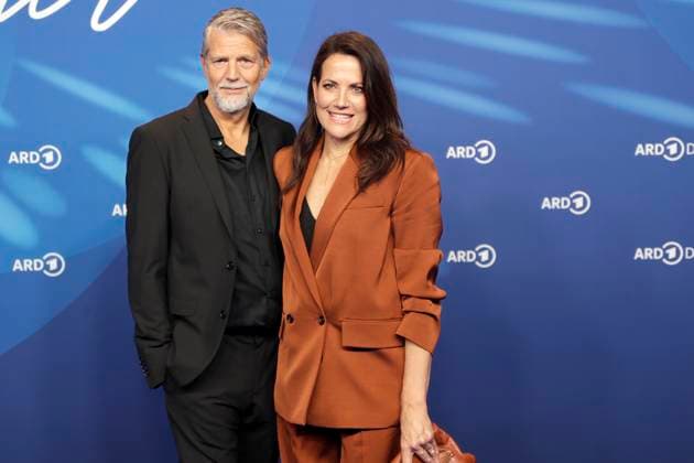 Bettina Zimmermann, Kai Wiesinger, at the ARD BLUE HOUR 2026, Party for the 76th Berlin International Film Festival, Berlinale, at the Telegraphenamt in Berlin, Red Carpet,