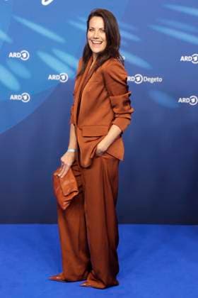 Bettina Zimmermann at the ARD BLUE HOUR 2026, Party for the 76th Berlin International Film Festival, Berlinale, at the Telegraphenamt in Berlin, Red Carpet,