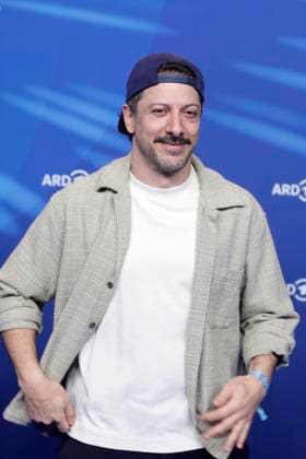 Fahri YardÄ±m, at the ARD BLUE HOUR 2026, party for the 76th Berlin International Film Festival, Berlinale, at the Telegraphenamt in Berlin, red carpet,