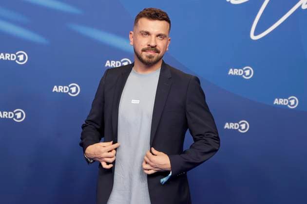 Edin Hasanovic, at the ARD BLUE HOUR 2026, Party for the 76th Berlin International Film Festival, Berlinale, at the Telegraphenamt in Berlin, Red Carpet,