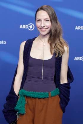 Katharina Schuettler, at the ARD BLUE HOUR 2026, Party for the 76th Berlin International Film Festival, Berlinale, at the Telegraphenamt in Berlin, Red Carpet,