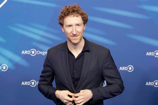 Louis Klamroth, at the ARD BLUE HOUR 2026, Party for the 76th Berlin International Film Festival, Berlinale, at the Telegraphenamt in Berlin, Red Carpet,