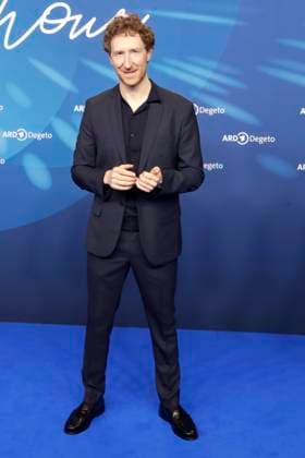 Louis Klamroth, at the ARD BLUE HOUR 2026, Party for the 76th Berlin International Film Festival, Berlinale, at the Telegraphenamt in Berlin, Red Carpet,