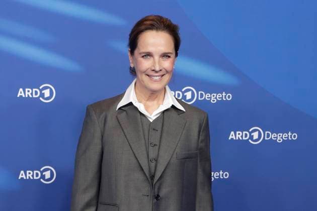 Desiree Nosbusch, at the ARD BLUE HOUR 2026, Party for the 76th Berlin International Film Festival, Berlinale, at the Telegraphenamt in Berlin, Red Carpet,