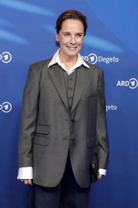 Desiree Nosbusch, at the ARD BLUE HOUR 2026, Party for the 76th Berlin International Film Festival, Berlinale, at the Telegraphenamt in Berlin, Red Carpet,
