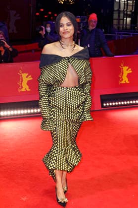Zazie Beetz at the photocall for the feature film Good Luck, Have Fun, Don t Die at the Berlinale 2026 76 Berlin International Film Festival on the Red Carpet of the Berlinale Palast Berlin, 13 02 2026 Foto:xC.xTamckex xFuturexImagex fun_6223