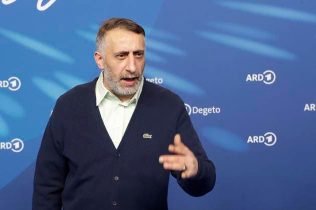 Kida Khodr Ramadan, at the ARD BLUE HOUR 2026, Party for the 76th Berlin International Film Festival, Berlinale, at the Telegraphenamt in Berlin, Red Carpet,