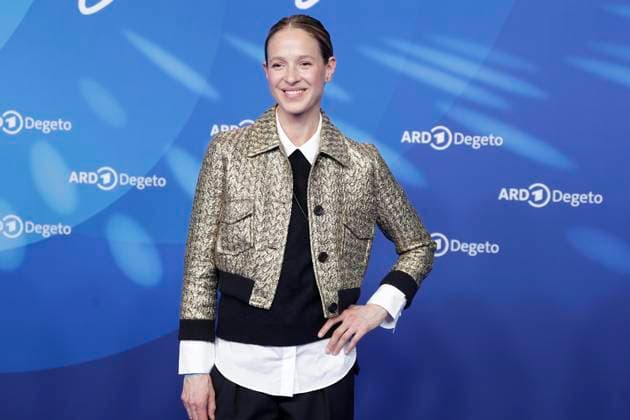 Lisa Bitter, at the ARD BLUE HOUR 2026, Party for the 76th Berlin International Film Festival, Berlinale, at the Telegraphenamt in Berlin, Red Carpet,