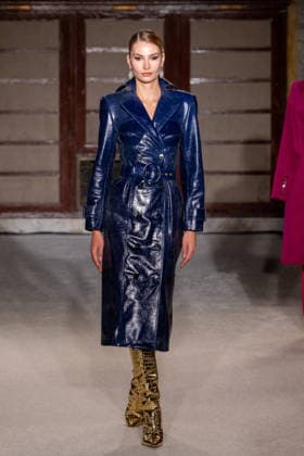 Sergio Hudson - Runway - February 2026 New York Fashion Week (NEW) Sergio Hudson - Runway - February 2026 New York Fashion Week. February 13, 2026, New York, New York, USA: A model walks the runway for the Sergio Hudson fashion show during the New York Fashion Week at the New York Public Library on February 13, 2026 in New York City. (Credit: M10s TheNews2) (Foto: M10s Thenews2 imago images) Sergio Hudson - Runway - February 2026 New York Fashion Week  Copyright: xRonxAdarx