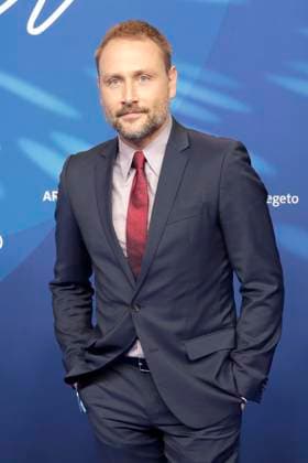 Max Riemelt, at the ARD BLUE HOUR 2026, Party for the 76th Berlin International Film Festival, Berlinale, at the Telegraphenamt in Berlin, Red Carpet,