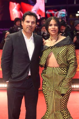 Michael Pena and Zazie Beetz at the photocall for the feature film Good Luck, Have Fun, Don t Die at the Berlinale 2026 76 Berlin International Film Festival on the Red Carpet of the Berlinale Palast Berlin, 13 02 2026 Foto:xC.xNiehausx xFuturexImagex fun_6241