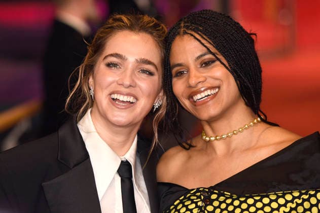 Haley Lu Richardson and Zazie Beetz at the photocall for the feature film Good Luck, Have Fun, Don t Die at the Berlinale 2026 76 Berlin International Film Festival on the Red Carpet of the Berlinale Palast Berlin, 13 02 2026 Foto:xC.xNiehausx xFuturexImagex fun_6252