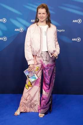Cornelia Groeschel, at the ARD BLUE HOUR 2026, Party for the 76th Berlin International Film Festival, Berlinale, at the Telegraphenamt in Berlin, Red Carpet,