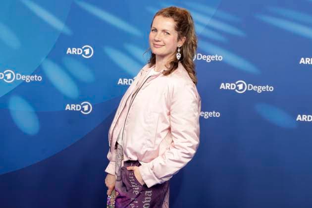 Cornelia Groeschel, at the ARD BLUE HOUR 2026, Party for the 76th Berlin International Film Festival, Berlinale, at the Telegraphenamt in Berlin, Red Carpet,