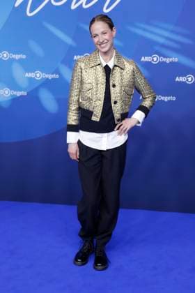 Lisa Bitter, at the ARD BLUE HOUR 2026, Party for the 76th Berlin International Film Festival, Berlinale, at the Telegraphenamt in Berlin, Red Carpet,