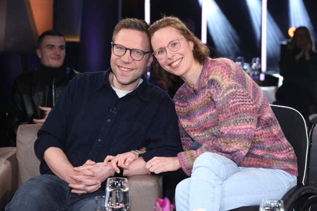 Tanja Scholz with husband Björn Scholz at the recording of the NDR Talk Show in the NDR television studio in Lokstedt Hamburg, 13 02 2026 Foto:xgbrcix xFuturexImagex ndr_talk1302_6210